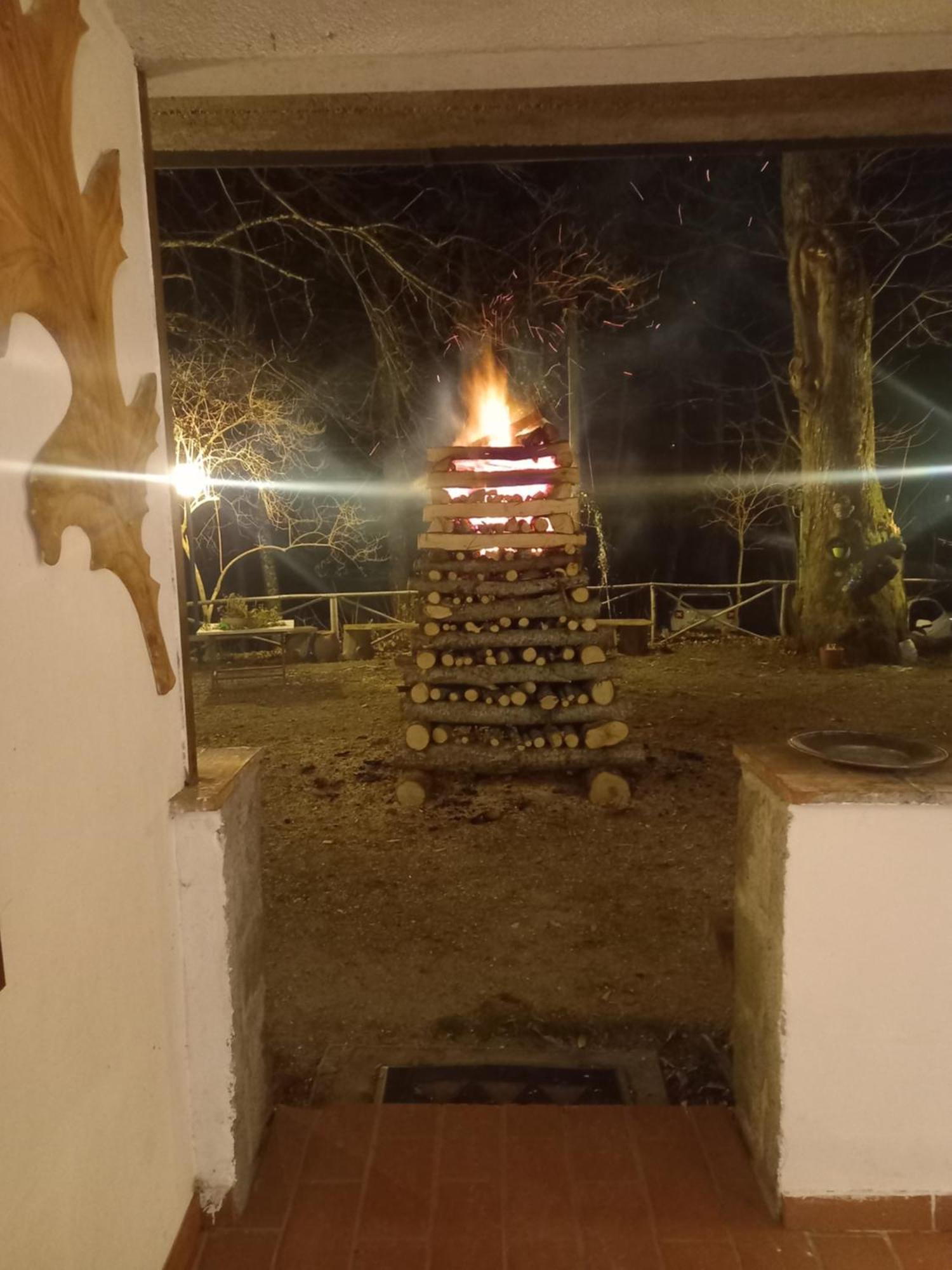 Agriturismo Fonte Magria Abbadia San Salvator Bagian luar foto